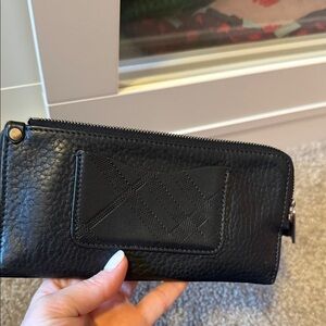 Authentic Burberry Black Leather Wallet